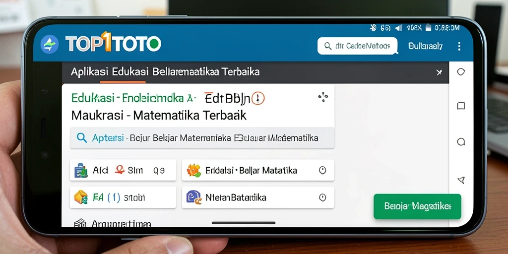 Tampilan antarmuka TOP1TOTO yang menarik untuk belajar matematika.